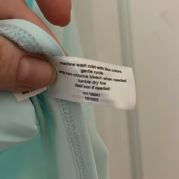 Lane Bryant Light Blue Flutter Sleeve Blouse Size 22/24 - Picture 6 of 6